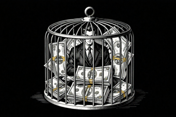 financial struggle despite high income