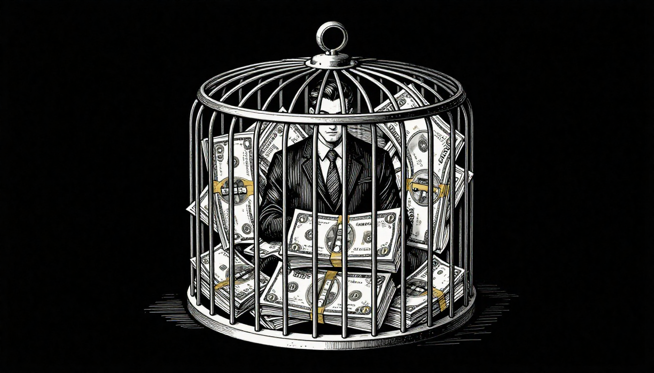 financial struggle despite high income