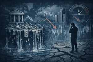 liquidity crunch 2026 showing tightening cash conditions in global financial markets