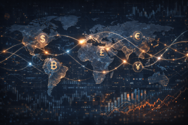 how global economy works with trade networks and global financial system