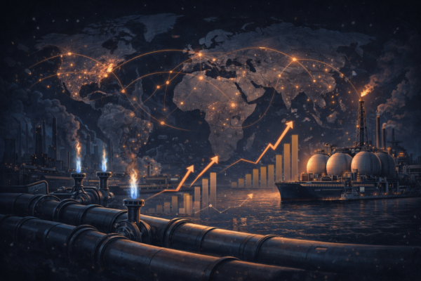 natural gas demand future global energy market illustration