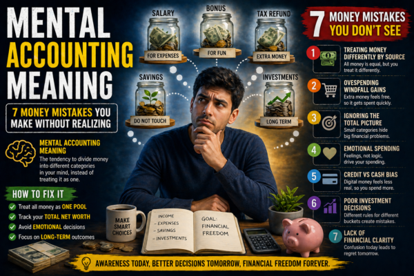 mental accounting meaning money decision mistakes illustration