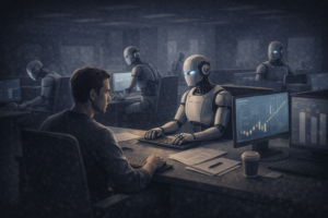 ai job replacement risk future jobs automation illustration